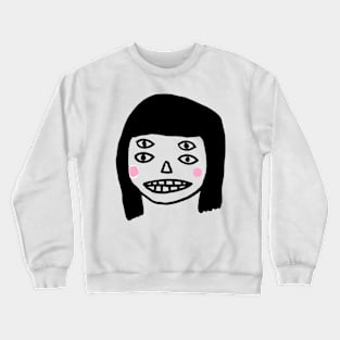 Creepy Girls Crewneck Sweatshirt